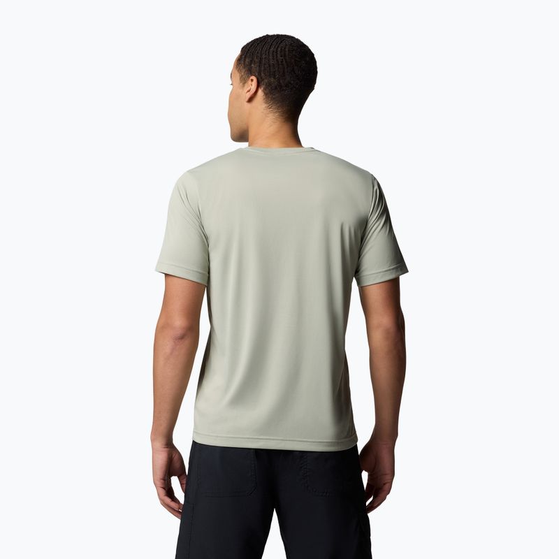Koszulka męska Columbia Hike Pocket Crew safari/greenscape 2