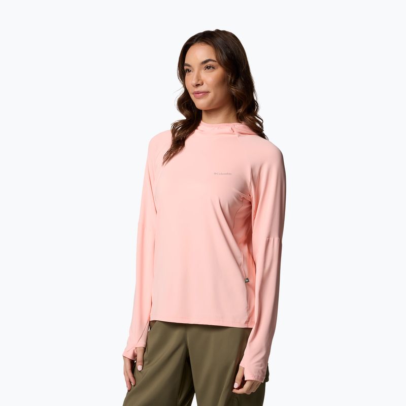 Bluza damska Columbia Skien Valley Hoodie pink sand 4