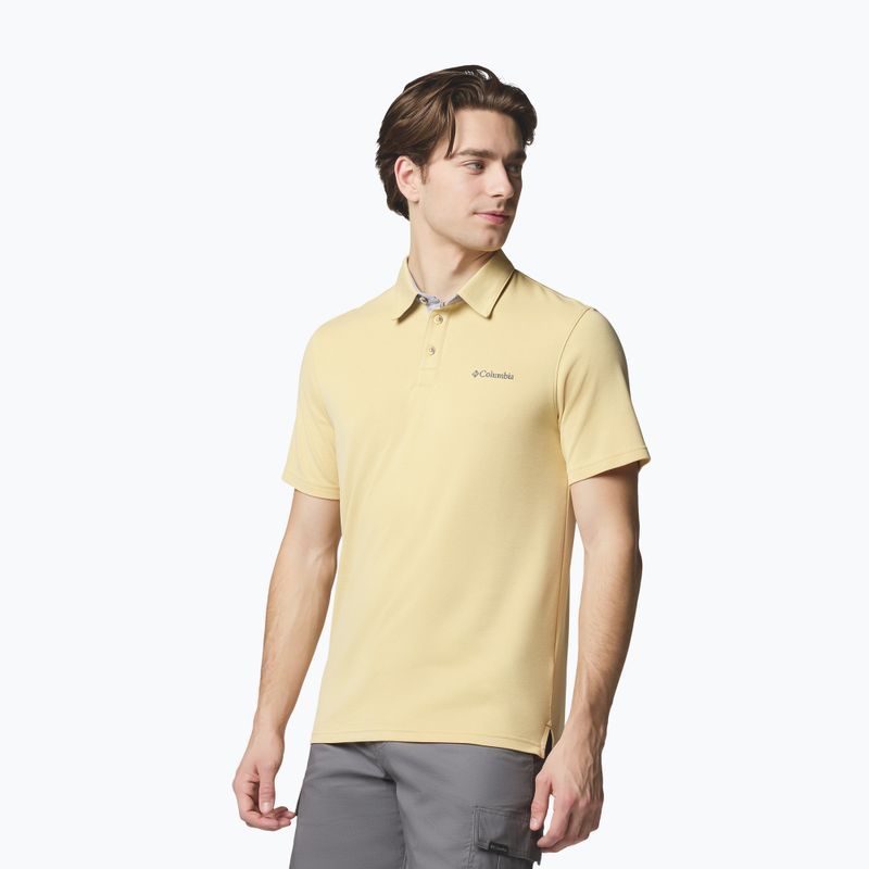Koszulka męska Columbia Nelson Point Polo sand dune 4