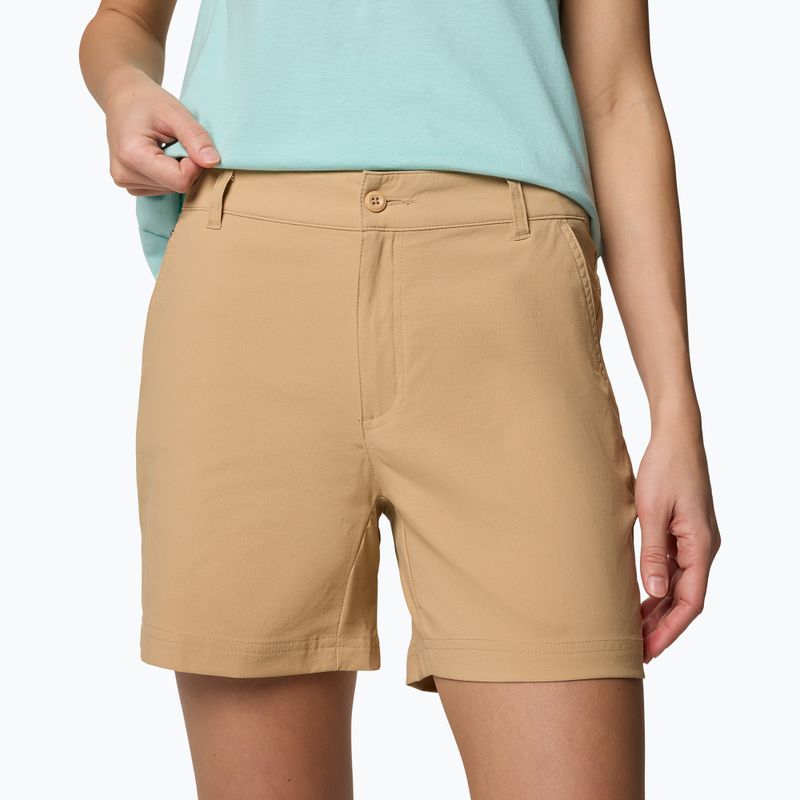Spodenki trekkingowe damskie Columbia Leslie Falls Short II canoe 5