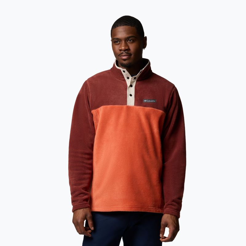 Bluza męska Columbia Steens Mountain Half Snap tuscan/spice