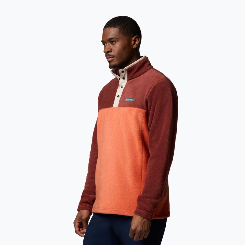 Bluza męska Columbia Steens Mountain Half Snap tuscan/spice 3