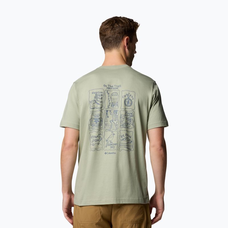 Koszulka męska Columbia Kettle River Back Graphic Tee safari/trailgu 3