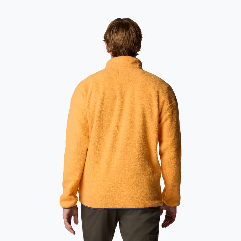 Bluza polarowa męska Columbia Helvetia II Half Snap Fleece summer orange 3