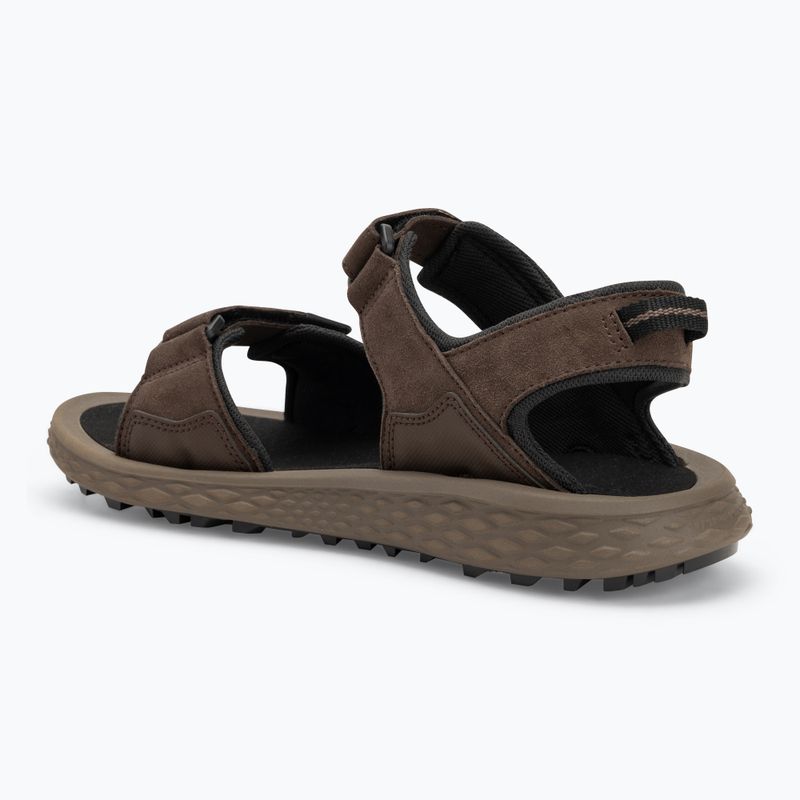 Sandały męskie Columbia Konos Hiker 2-Strap cordovan/black 3
