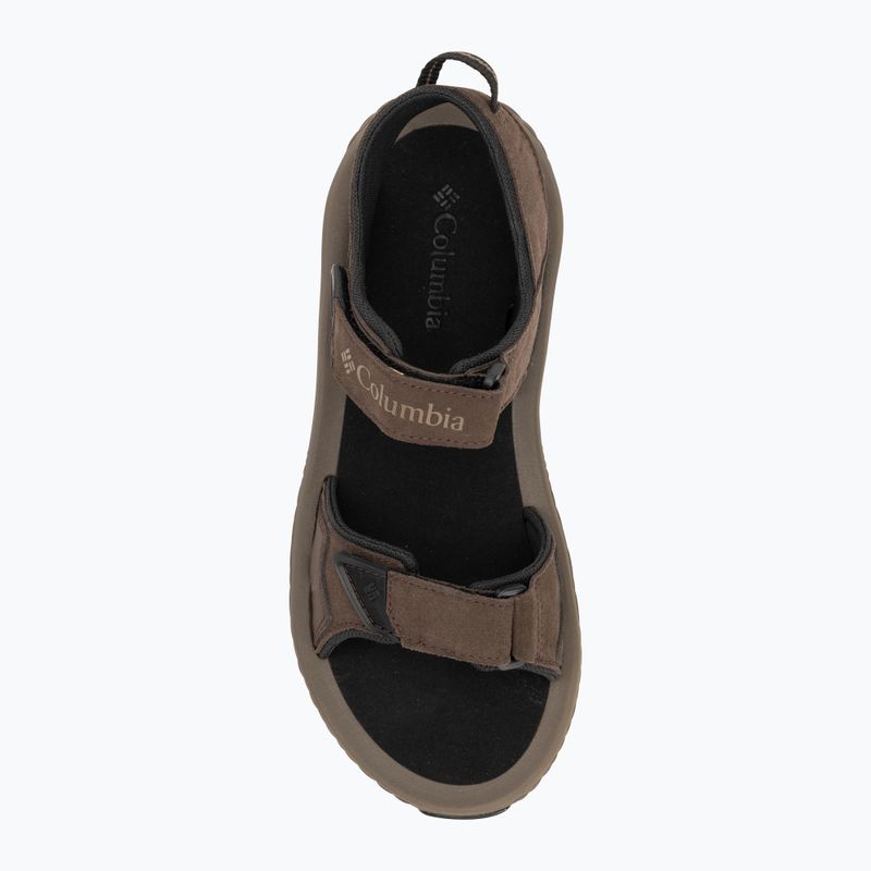 Sandały męskie Columbia Konos Hiker 2-Strap cordovan/black 5
