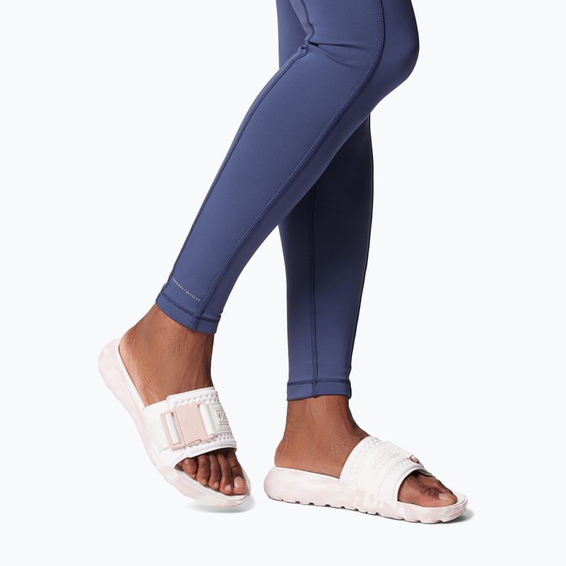 Klapki damskie Columbia Peakfreak Roam sea salt/pink haze 8