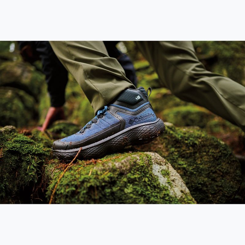 Buty turystyczne męskie Columbia Escape Thrive Titanum Mid Outdry zinc/black 9