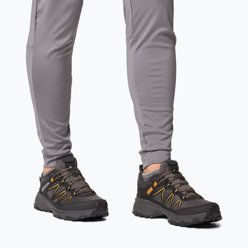Buty trekkingowe męskie Columbia Peakfreak Rush Outdry black/raw honey 8