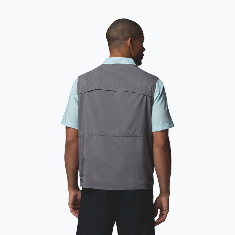 Bezrękawnik trekkingowy męski Columbia Silver Ridge Utility city grey 3