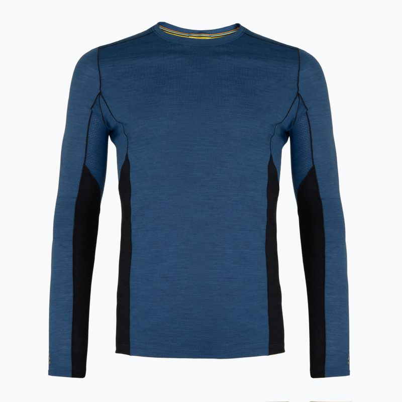 Bluza termoaktywna męska Smartwool Merino Sport Crew laguna blue/deep navy