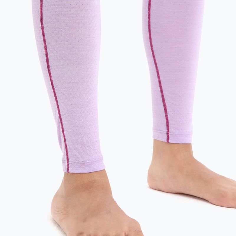 Spodnie termoaktywne damskie icebreaker 125 Zoneknit purple gaze 6