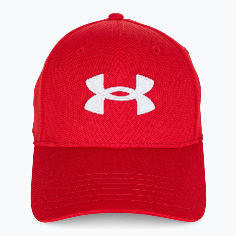 Czapka z daszkiem męska Under Armour Blitzing red/white 4