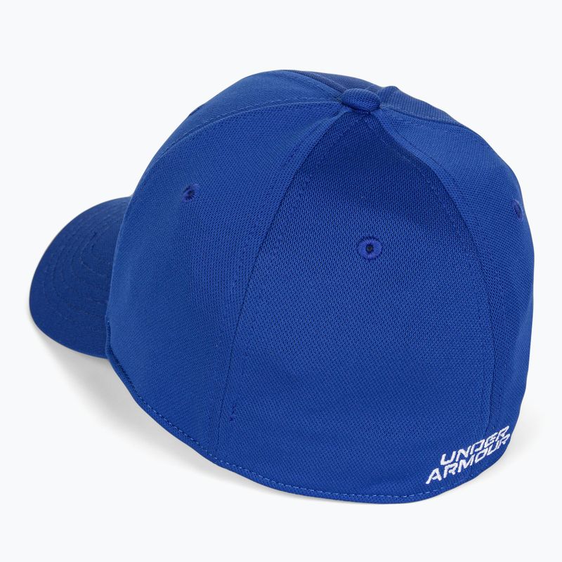 Czapka z daszkiem męska Under Armour Blitzing royal/white 3