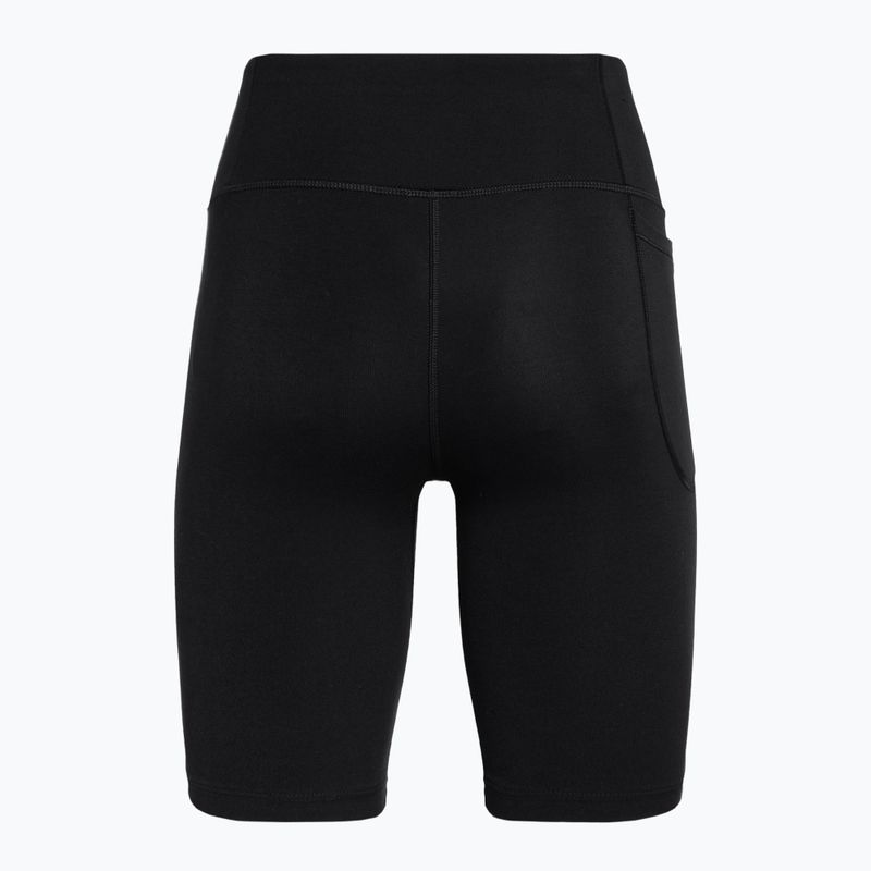 Spodenki treningowe damskie Under Armour Motion Bike Short black/jet gray 5