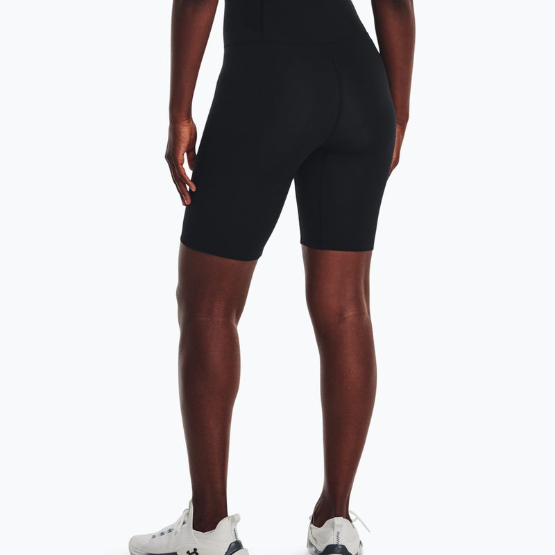 Spodenki treningowe damskie Under Armour Motion Bike Short black/jet gray 2