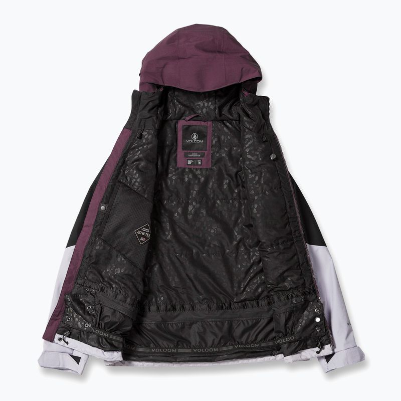 Kurtka snowboardowa damska Volcom V.Co Aris Ins Gore-Tex blackberry 8