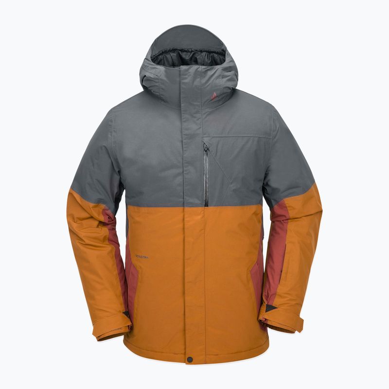Kurtka snowboardowa męska Volcom L Ins Gore-Tex caramel 7