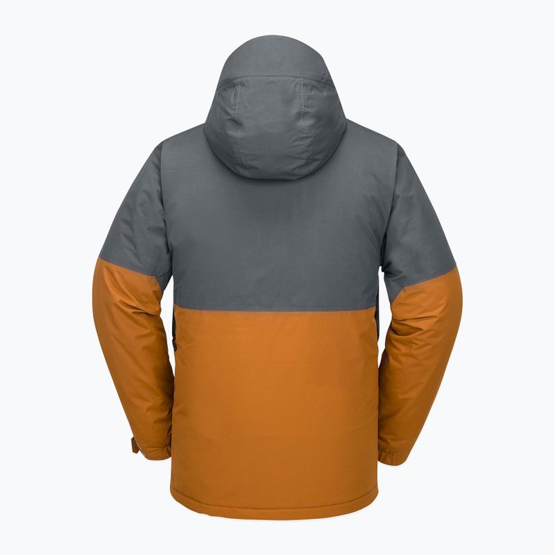 Kurtka snowboardowa męska Volcom L Ins Gore-Tex caramel 8