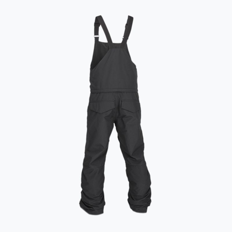 Spodnie snowboardowe dziecięce Volcom Barkley Ins Bib Overall black 2