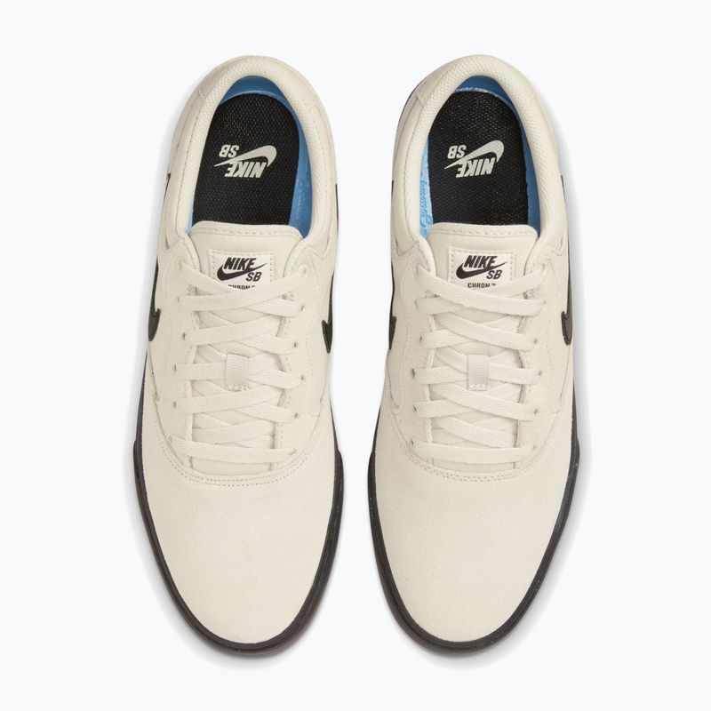 Buty męskie Nike SB Chron 2 light bone/light bone/black/black 11