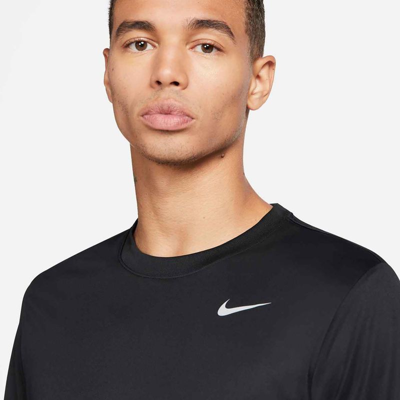 Longsleeve treningowy męski Nike Dri-FIT Legend black/matte silver 4