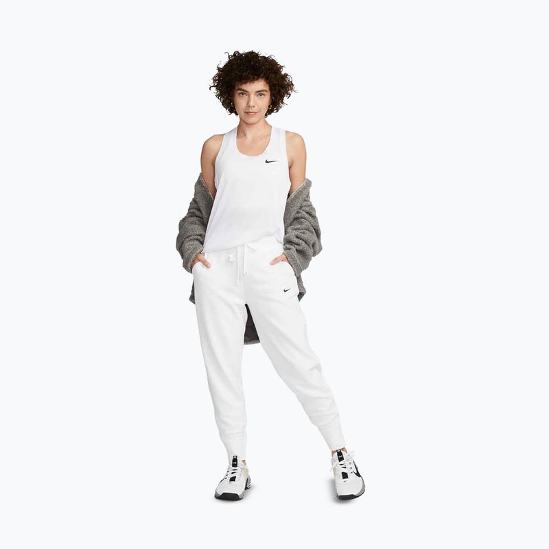 Koszulka treningowa damska Nike Dri-Fit Racerback Koszulka white/black 2