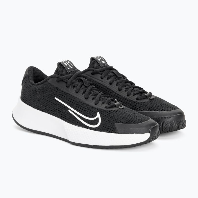 Buty do tenisa damskie Nike Court Vapor Lite 2 black/white 4