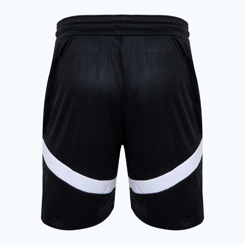 Spodenki koszykarskie męskie Nike Icon Dri-Fit 8" black/black/white/white 2