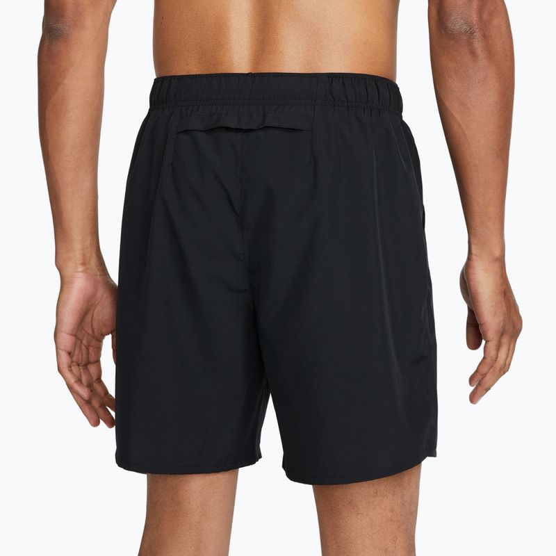 Spodenki męskie Nike Challenger Dri-Fit black/black/black 3