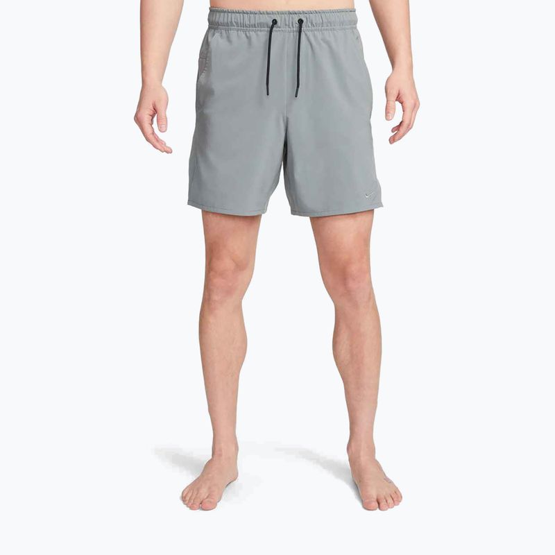 Spodenki męskie Nike Unlimited Dri-Fit 7" Unlined smoke grey/black/smoke grey