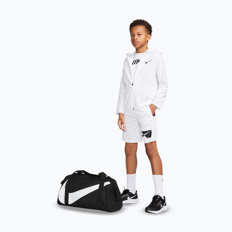 Torba treningowa dziecięca Nike Gym Club 25 l black/ black/ white 11