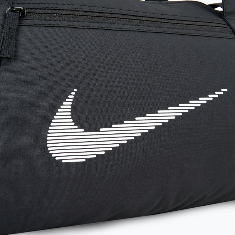 Torba treningowa damska Nike Gym Club 24 l black/ black/ white 4