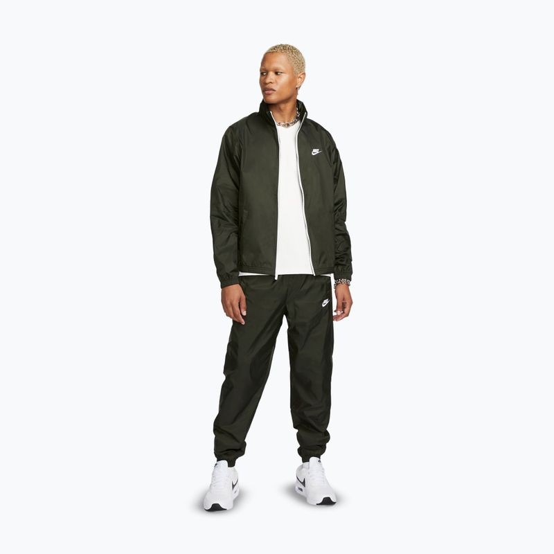 Dres męski Nike Sportswear Club Lined Woven sequoia/white 2