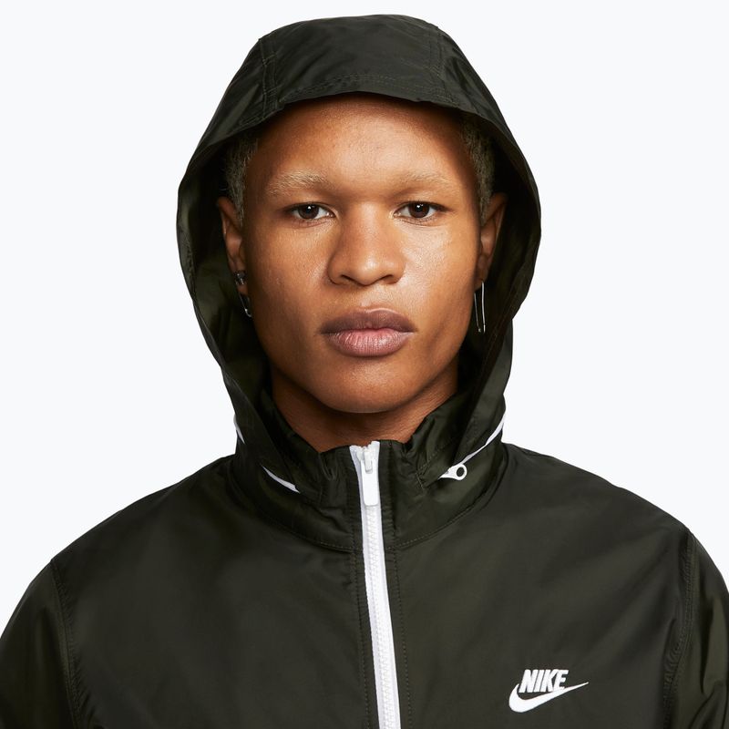 Dres męski Nike Sportswear Club Lined Woven sequoia/white 5