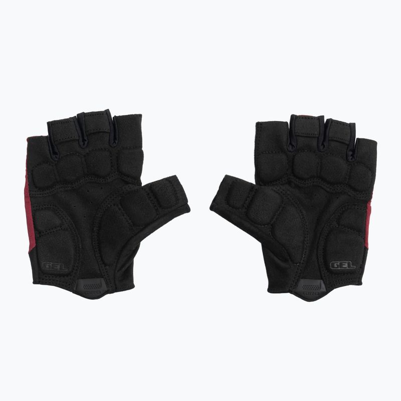 Rękawiczki rowerowe damskie Giro Tessa Gel II W dark cherry 3