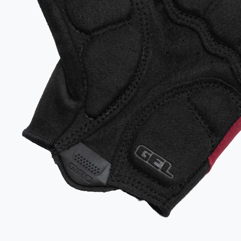 Rękawiczki rowerowe damskie Giro Tessa Gel II W dark cherry 6