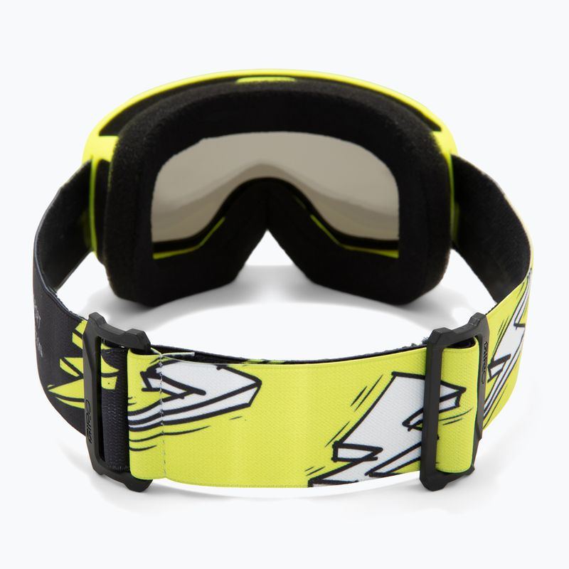 Gogle narciarskie dziecięce Giro Buster Jr yellow bolts/ultra black 3
