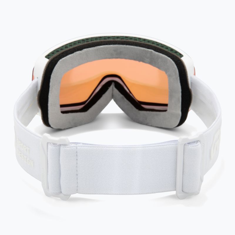 Gogle narciarskie damskie Giro Ella white rails/vivid pink/vivid infrared 4