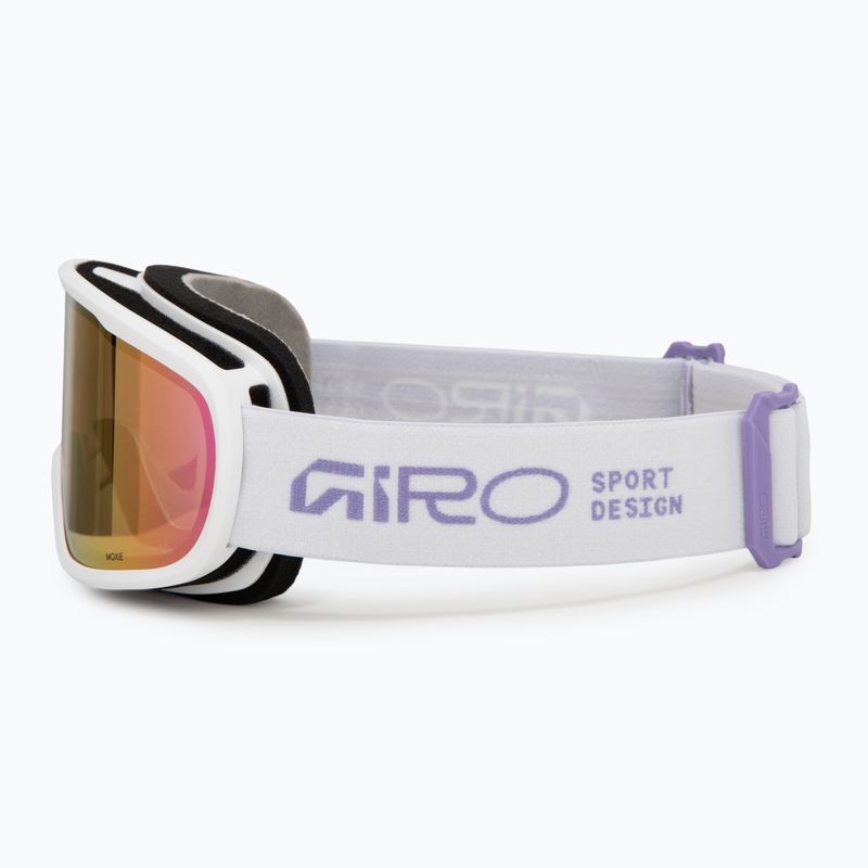 Gogle narciarskie Rossignol Otava S white/persimon 5