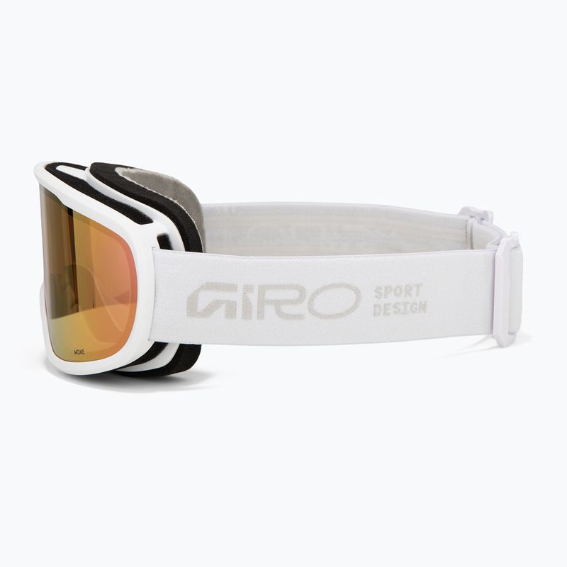 Gogle narciarskie damskie Giro Moxie white stacked/amber pink/yellow 5