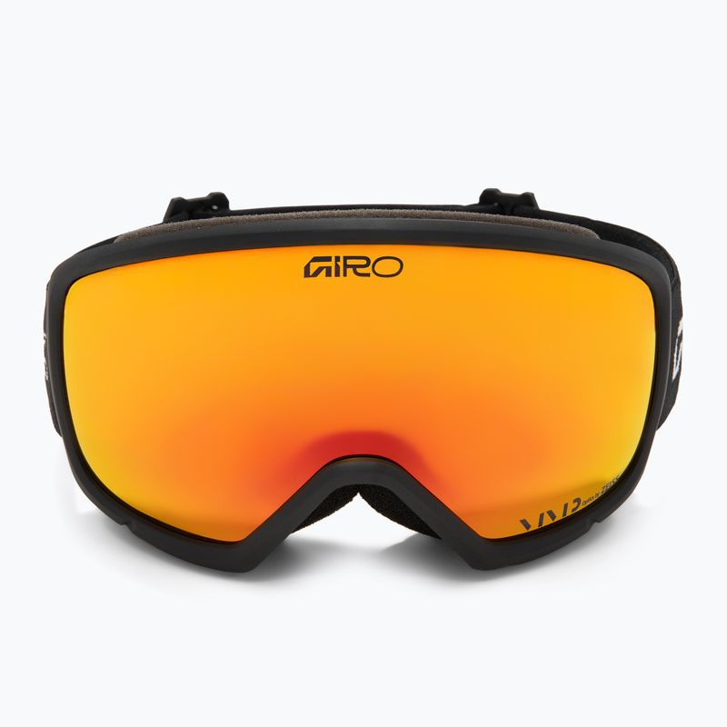 Gogle narciarskie Giro Ringo black stacked/vivid ember 2