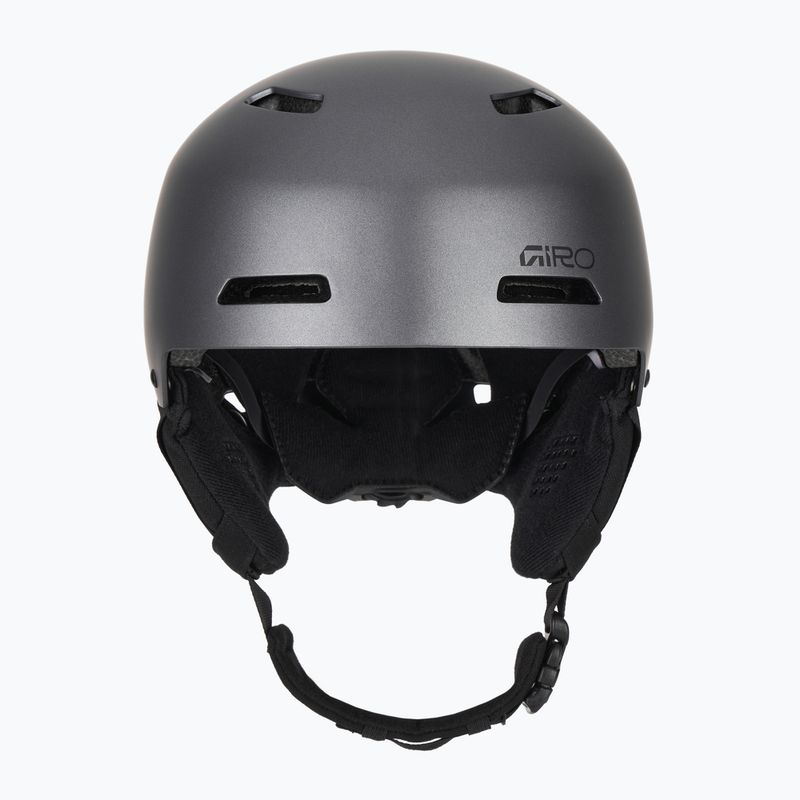Kask narciaski Giro Ledge FS matte graphite 2