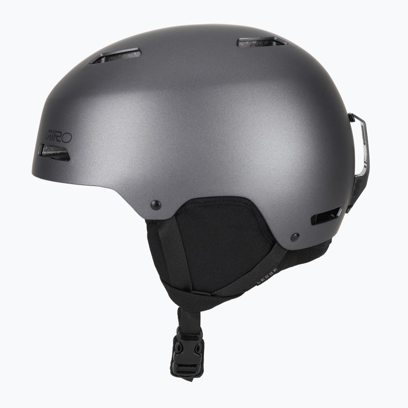 Kask narciaski Giro Ledge FS matte graphite 3