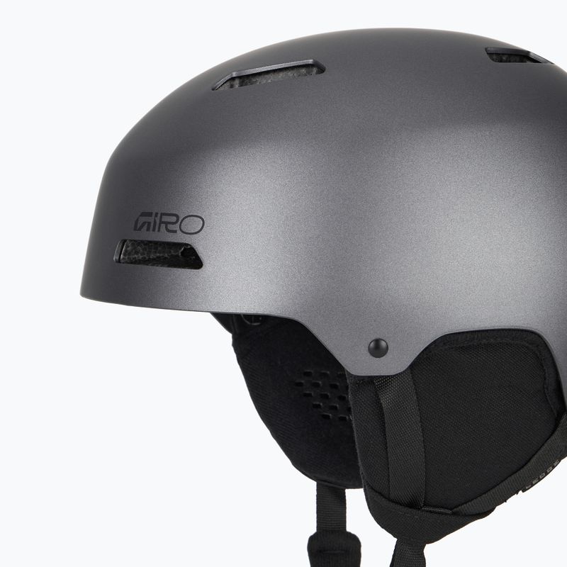 Kask narciaski Giro Ledge FS matte graphite 7