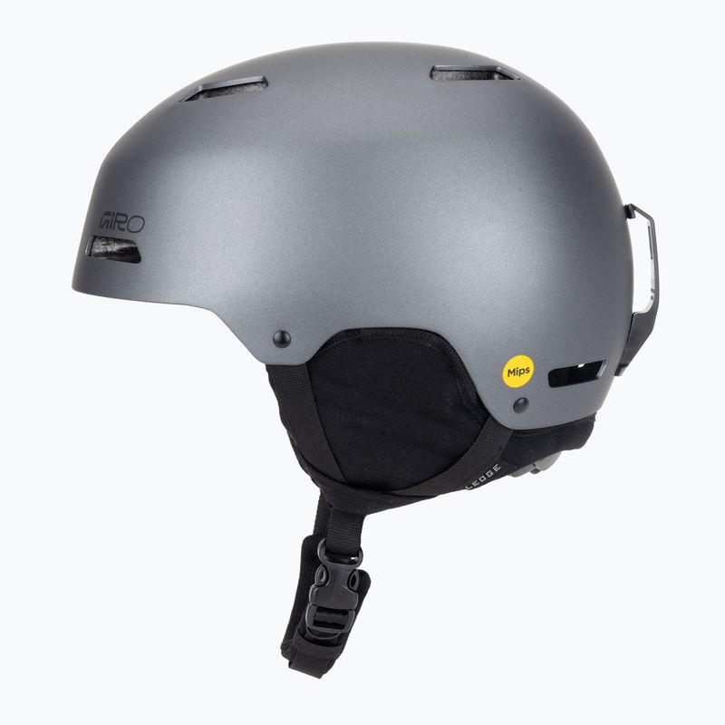 Kask narciaski Giro Ledge FS MIPS matte graphite 3