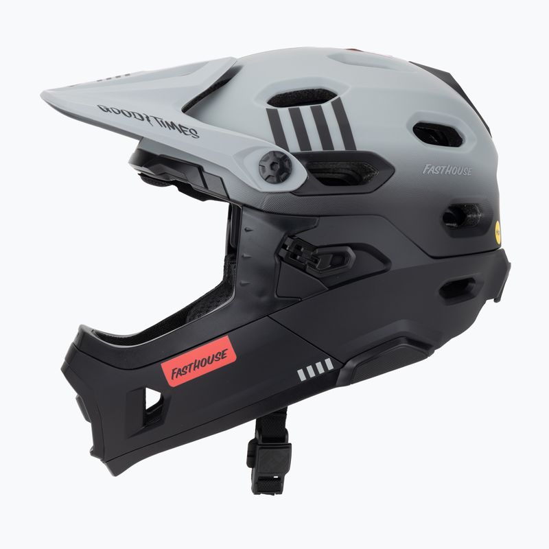 Kask rowerowy Bell FF Super DH MIPS Spherical matte gray/black 3