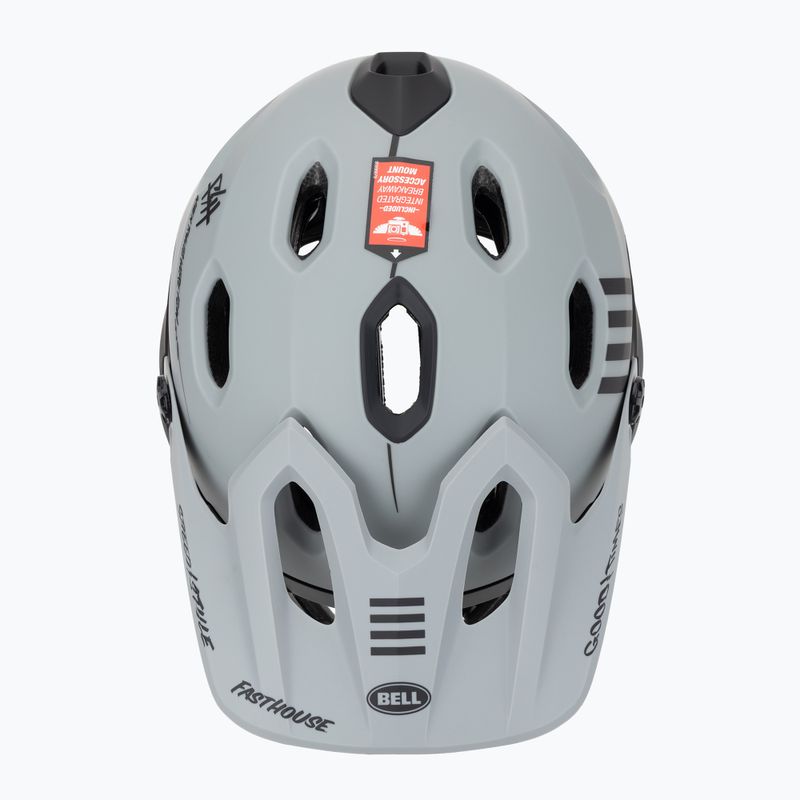 Kask rowerowy Bell FF Super DH MIPS Spherical matte gray/black 6