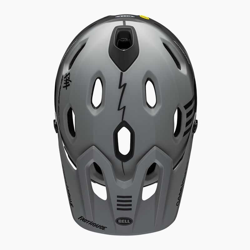 Kask rowerowy Bell FF Super DH MIPS Spherical matte gray/black 15