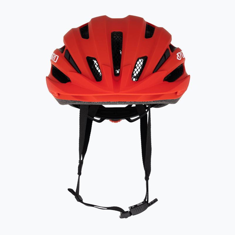 Kask rowerowy Giro Register II matte bright red/white 2